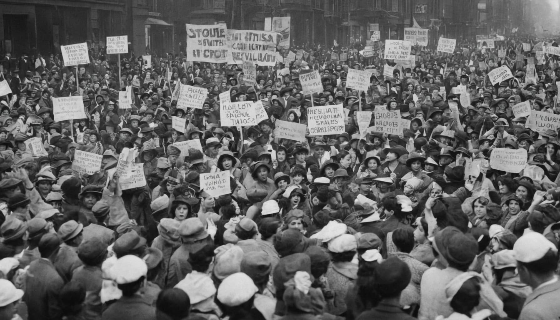 Threads of Revolution: The 1925 Textile Workers' Strike and the Birth of Modern Labor Rights